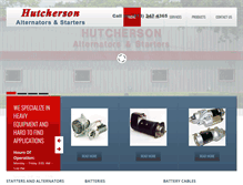 Tablet Screenshot of hutchersonae.com
